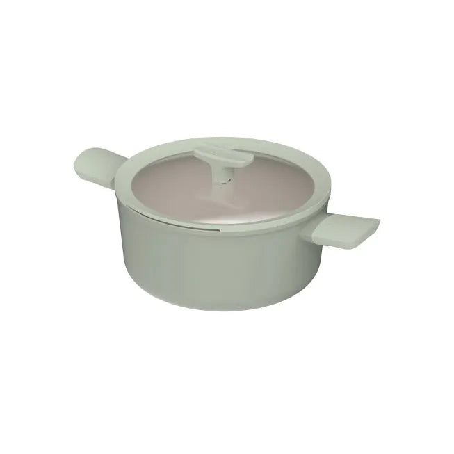 BergHOFF Balance Covered Stockpot - Sage / 24 x 11.5 cm / 4.4L