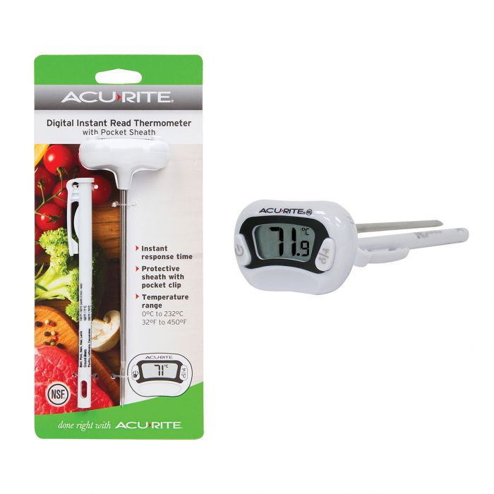 Digital Instant Read Thermometer with Pocket Sheath