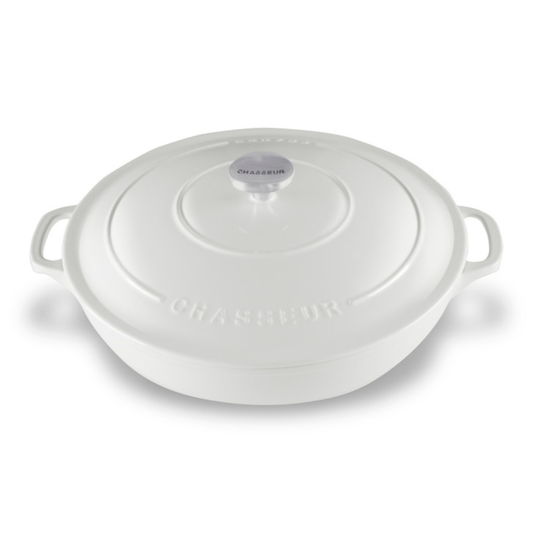 Chasseur Round Casserole 30cm/2.5L White