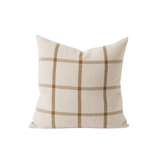 Bento Woven Cushion Cover Natural/Bronze