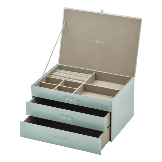 Gabriella XL Jewellery Box - Mint