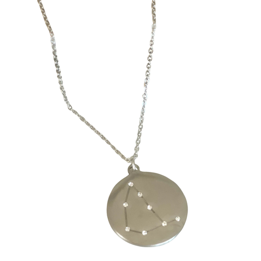 Zodiac Capricorn Necklace - Silver