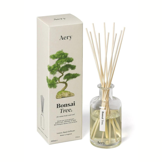 Aery Living: Botanical 200ml Reed Diffuser - Bonsai Tree